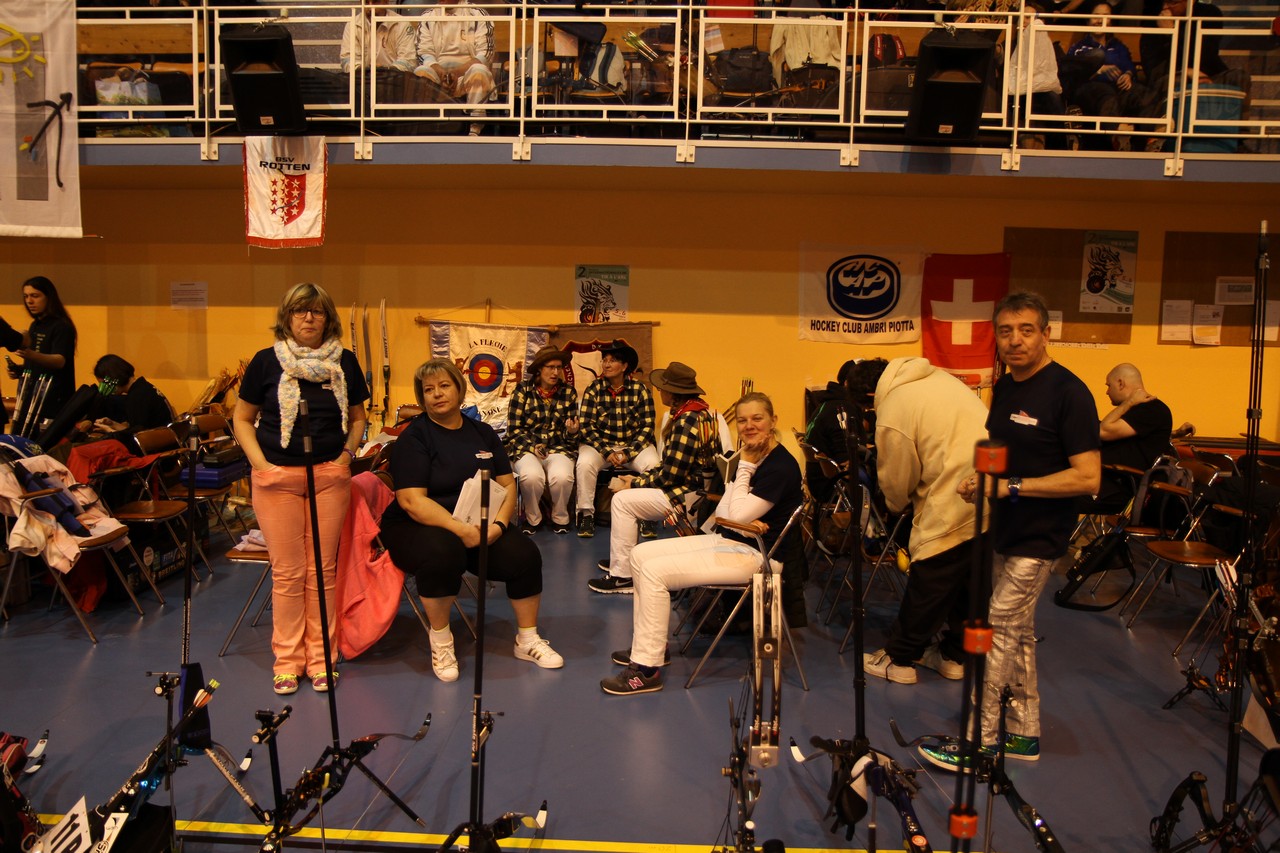 Les archers de la savoureuse au 24H internationales de Belfort 2016.